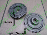 Запчастини для мототракторів - Шестерня ведена знижувальна Z-49 мототрактора